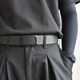 Quick Release Genuine Metal Buckle Tactical Style Soft Nylon Belt