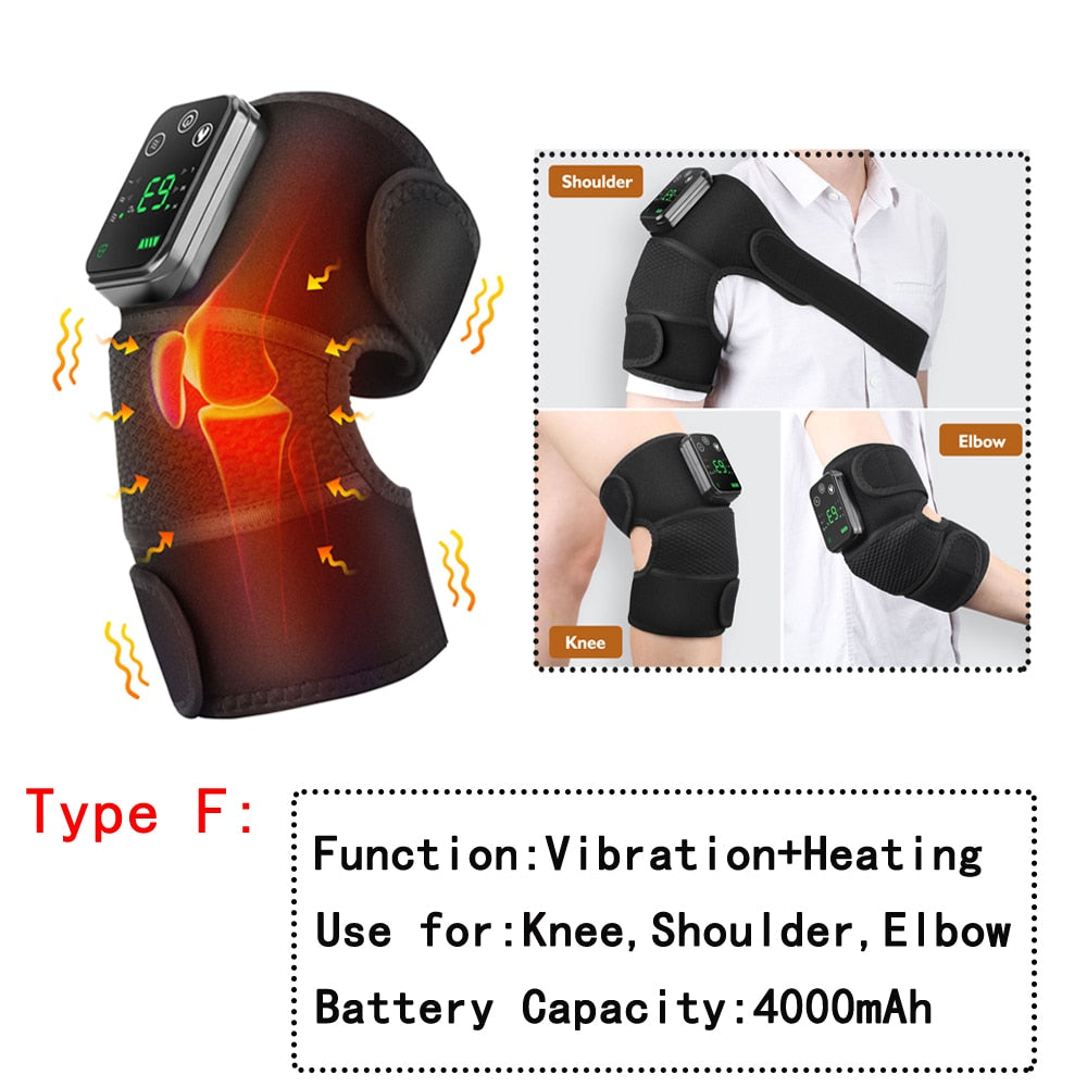 Heating & Vibration Shoulder Knee Elbow Physiotherapy Multimassager 