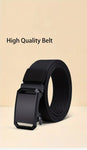 Quick Release Genuine Metal Buckle Tactical Style Soft Nylon Belt