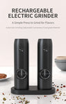 Automatic Rechargeable Salt & Pepper Grinder With LED Light