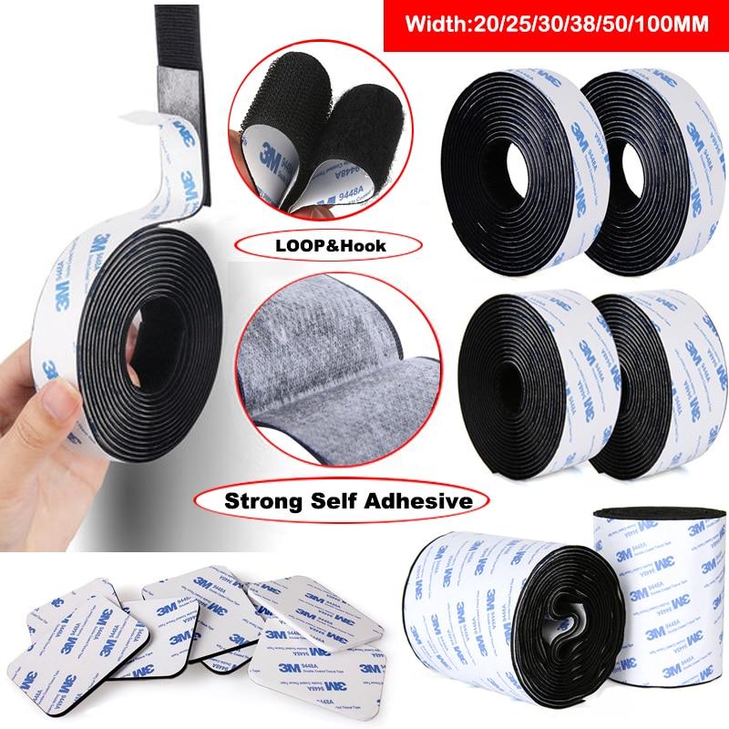 Self-Adhesive Velcro Tape (Hook + Loop)