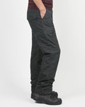 Double Layer Military Flannel Lined Cargo Pants - Indigo-Temple