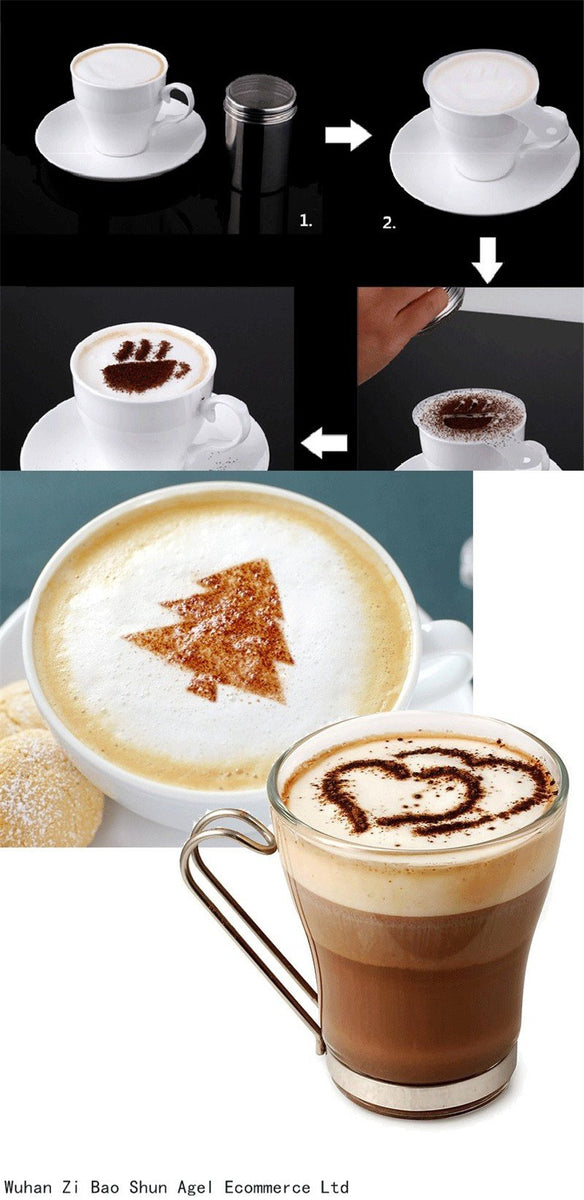 Coffee Stencil Template 16Pcs Indigo Deals Coffee Stencil Template 16Pcs Indigo Deals