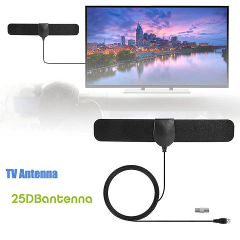 High Gain DVB T2 HD 1080P Indoor Digital Receiver TV Antenna