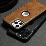 iPhone 14 Luxury Business Leather iPhone Case