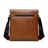 JEEP BULUO PU Leather Messenger Bag with Mach Wallet