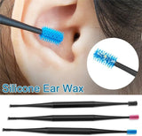 GentleClean Dual-Action Premium Soft Silicone Ear Wax Remover Set