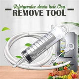 DIY Refrigerator Drain Hole Clog Remover / Dredge Cleaning Kit