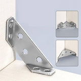 Versatile Use Stainless Steel Furniture Brackets Corner Connector (10pcs)