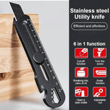 Japanese 6 in 1  Multifunctional All Purpose Utility Knife