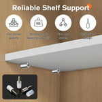 GripGuard Self-Tapping Non-Slip EZ Installation Shelf Pegs