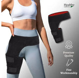 Pro-Fit Hip & Thigh Targeted Compression Hamstring & Sciatica Relief Support Brace