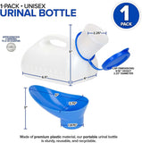 Unisex Portable Large Capacity Spill-Proof Urinal