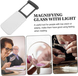 EasyRead Senior-Friendly 4X Foldable LED Pocket LED Illuminated Magnifier