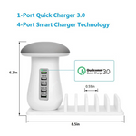 Smartshroom Multi Port USB Charger & Night Lamp