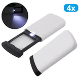 EasyRead Senior-Friendly 4X Foldable LED Pocket LED Illuminated Magnifier