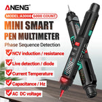 ANENG A3008 Digital Multimeter Intelligent 6000 Counts NonContact Tester Pen