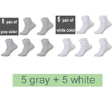 Ultra Comfortable Breathable Casual Bamboo Fiber Socks for Men (10Pairs)