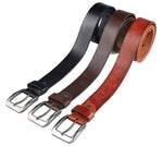 MEDYLA™ Vintage Pin Buckle Design Genuine Leather Belts