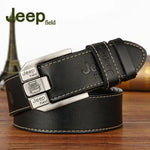 Casual Genuine Leather Cowhide Retro Pin Buckle Belt