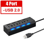 Multi USB Splitter With Switches