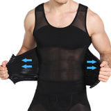 Compression Slimming Undershirt Shapewear Vest for Men