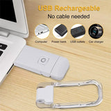 USB Rechargeable Eye Protection Clip Reading LED Light