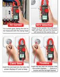 Digital Clamp DC/AC Current 4000 Counts Amp / Hz / NCV / Ohm Multimeter