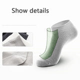 Bamboo Fiber Super-Breathable Ankle Business Socks (5Pairs)