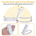 USB Rechargeable Eye Protection Clip Reading LED Light