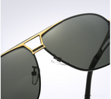 Polarized/Photochromic Square Magnesium Sunglasses