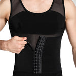 Compression Slimming Undershirt Shapewear Vest for Men