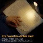 USB Rechargeable Eye Protection Clip Reading LED Light