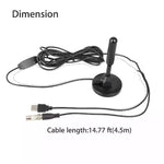 HD Digital Indoor Ultra Amplified 200 Miles VHF/UHF TV Antenna