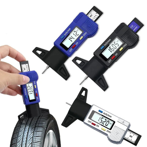 Digital Car Tire Tread Depth / Brake Pad  Gauge Meter