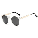 Retro Elegant Design UV400 Round Sunglasses