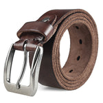 MEDYLA™ Vintage Pin Buckle Design Genuine Leather Belts
