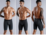Long Breathable Cotton Men Boxer Underwear