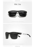 KINGSEVEN UV-400 Polarized Designer Mirror Sunglasses