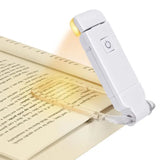 USB Rechargeable Eye Protection Clip Reading LED Light