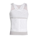 Compression Slimming Undershirt Shapewear Vest for Men