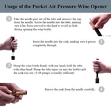 Air Pressure EZ Wine Wine Bottle Corkscrew Opener