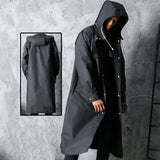 EVA Waterproof Hooded Long Raincoat for Men & Women