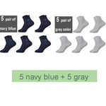 Ultra Comfortable Breathable Casual Bamboo Fiber Socks for Men (10Pairs)