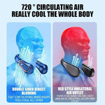 Multi-Angle Surrounding Wind Silent Neck Lazy-Fan