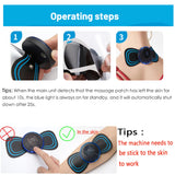 Pain Relief Low Frequency Rechargeable EMS Muscle Stimulator