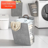 Multifunctional Foldable Punch Free Wall Hanging Laundry Hamper