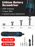 Mini Electric Rechargeable Multi-function Power Screwdriver/ Drill