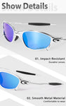 Polarized UV400 protection Metal Lightweight Frame Sunglasses