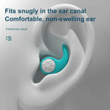 Triple-Layer Noise-Blocking Silicone Seal Isolation Earplugs